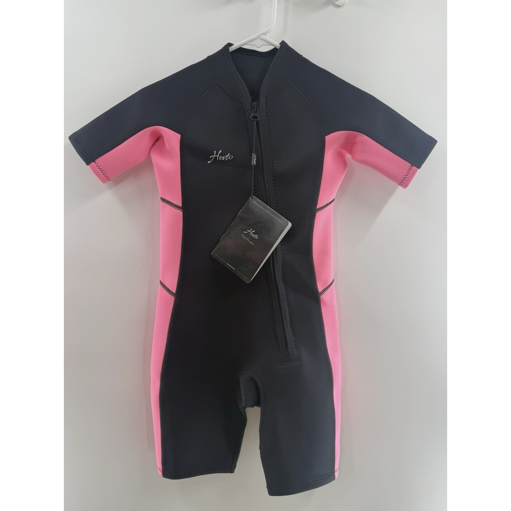Hevto Kids Wetsuit Shorty For Boys Girls Youth 2mm Neoprene Thermal Wet Suit 10